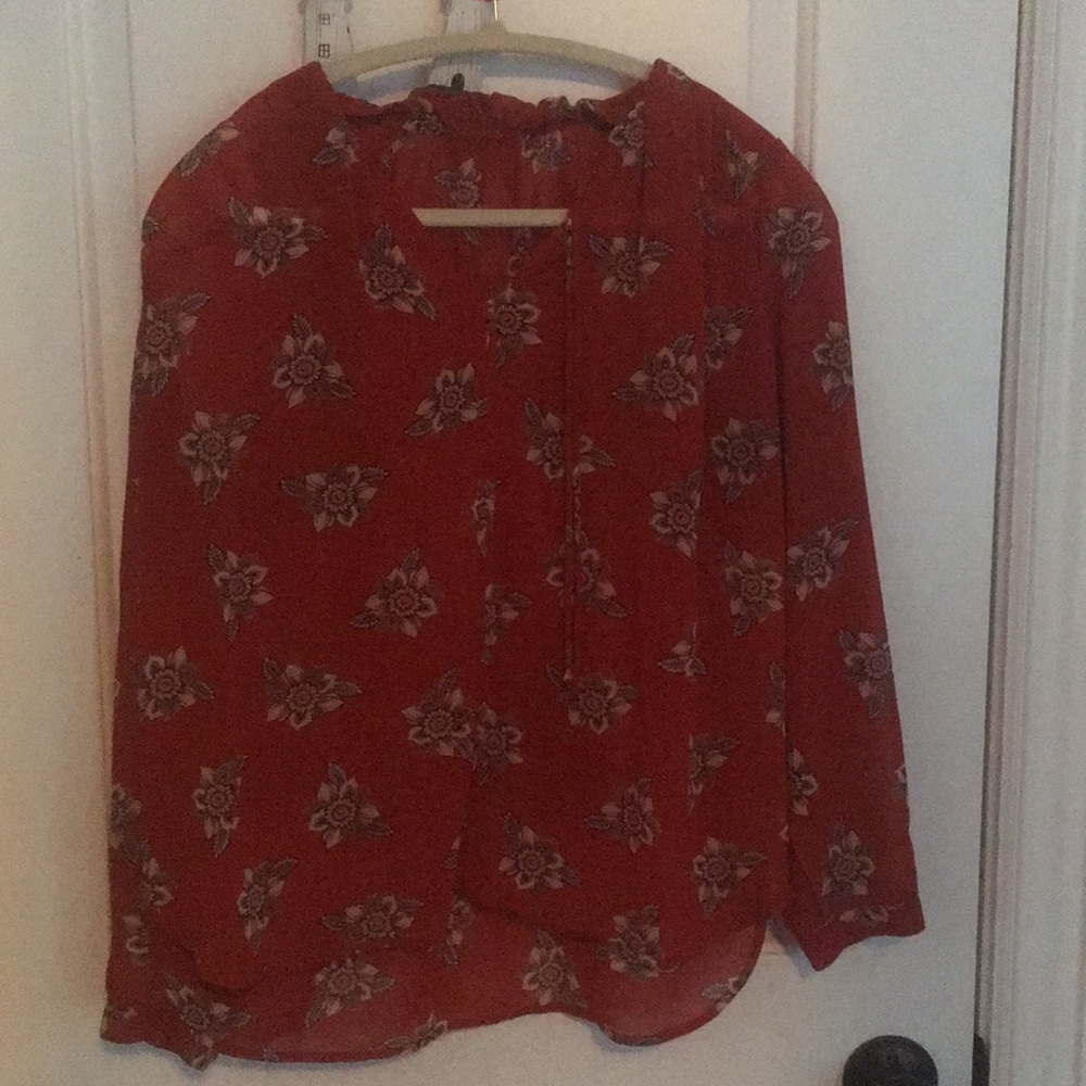 Sheer blouse